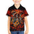 Day of Dead Skull Family Matching Short Sleeve Bodycon Dress and Hawaiian Shirt Sugar Skull Band Skeleton - Wonder Print Shop