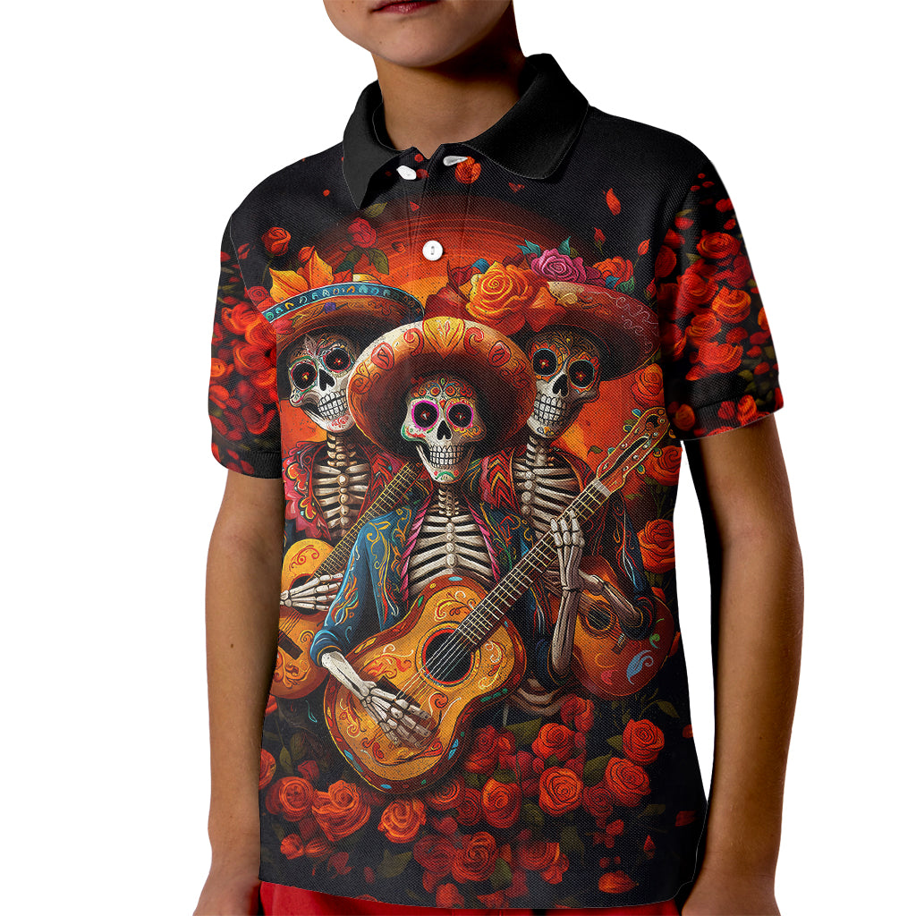 day-of-dead-skull-kid-polo-shirt-sugar-skull-band-skeleton