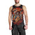 Day of Dead Skull Men Tank Top Sugar Skull Band Skeleton - Wonder Print Shop