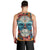 Day of Dead Skull Men Tank Top Sugar Skull Butterfly - Wonder Print Shop