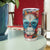 Day of Dead Skull Tumbler Cup Sugar Skull Butterfly - Wonder Print Shop