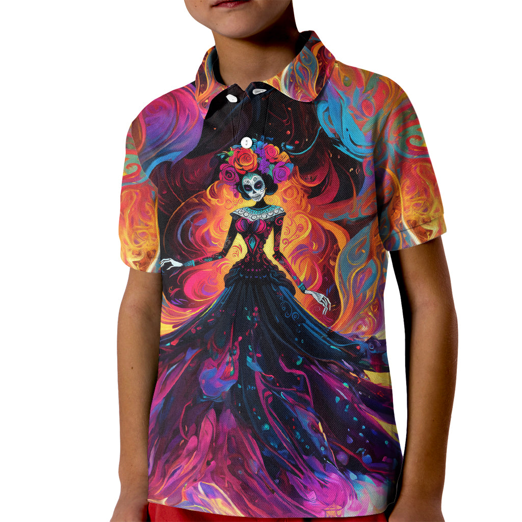 day-of-dead-lady-kid-polo-shirt-sugar-skull-flame-lady