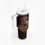 Day of Dead Lady Tumbler With Handle Sugar Skull Lady Dancing - Wonder Print Shop