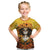 Day of Dead Lady Kid T Shirt Sugar Skull Lady Sunflower - Wonder Print Shop