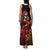 Day of Dead Girl Family Matching Tank Maxi Dress and Hawaiian Shirt Sugar Skull Girl Rose And Marigold - Wonder Print Shop