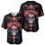 Day of Dead Skull Baseball Jersey Sugar Skull Festival Lady - Wonder Print Shop