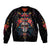 Day of Dead Skull Bomber Jacket Sugar Skull Festival Lady - Wonder Print Shop