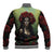 Day of Dead Lady Baseball Jacket Sugar Skull Rose Lady - Wonder Print Shop