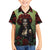 Day of Dead Lady Family Matching Tank Maxi Dress and Hawaiian Shirt Sugar Skull Rose Lady - Wonder Print Shop