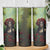 Day of Dead Lady Skinny Tumbler Sugar Skull Rose Lady