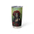 Day of Dead Lady Tumbler Cup Sugar Skull Rose Lady