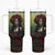 Day of Dead Lady Tumbler With Handle Sugar Skull Rose Lady - Wonder Print Shop