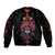 Day of Dead Skull Bomber Jacket Sugar Skull Festival Lady - Wonder Print Shop