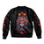 Day of Dead Skull Bomber Jacket Sugar Skull Festival Lady - Wonder Print Shop