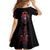 Day of Dead Skull Family Matching Puletasi Dress and Hawaiian Shirt Sugar Skull Festival Lady - Wonder Print Shop
