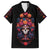 Day of Dead Skull Family Matching Puletasi Dress and Hawaiian Shirt Sugar Skull Festival Lady - Wonder Print Shop