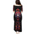 Day of Dead Skull Family Matching Puletasi Dress and Hawaiian Shirt Sugar Skull Festival Lady - Wonder Print Shop
