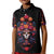 Day of Dead Skull Kid Polo Shirt Sugar Skull Festival Lady - Wonder Print Shop