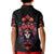 Day of Dead Skull Kid Polo Shirt Sugar Skull Festival Lady - Wonder Print Shop