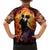 Day of Dead Couple Family Matching Puletasi Dress and Hawaiian Shirt Sugar Skull Couple Dancing - Wonder Print Shop