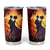 Day of Dead Couple Tumbler Cup Sugar Skull Couple Dancing