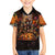 Day of Dead Festival Family Matching Off Shoulder Maxi Dress and Hawaiian Shirt Sugar Skull Party Family - Wonder Print Shop
