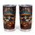 Day of Dead Skull Tumbler Cup Sugar Skull Musican