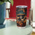 Day of Dead Skull Tumbler Cup Sugar Skull Musican