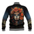 Day of Dead Lady Baseball Jacket Sugar Skull Rose Lady - Wonder Print Shop