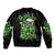 Christmas Skull Bomber Jacket Drink Up Bitches - Wonder Print Shop