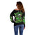 Christmas Skull Off Shoulder Sweater Drink Up Bitches - Wonder Print Shop