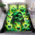 Flame Skull Bedding Set Heaven Don't Want Me Hell Afraid I Take Over - Wonder Print Shop