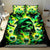 Flame Skull Bedding Set Heaven Don't Want Me Hell Afraid I Take Over - Wonder Print Shop