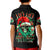 Christmas Skull Kid Polo Shirt Ho Ho Holy Shit I'm Drink - Wonder Print Shop