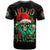 Christmas Skull T Shirt Ho Ho Holy Shit I'm Drink - Wonder Print Shop