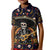 Day of Dead Skull Kid Polo Shirt Sugar Skull Musican - Wonder Print Shop