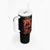 Flame Skull Tumbler With Handle Of Course I'm Going To Hell Just Pick You Up