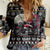 christmas-skull-women-casual-shirt-santa-skull-ride-motorbike