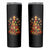 Christmas Skull Skinny Tumbler Christmas Tree Skull