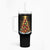 Christmas Sugar Skull Tumbler With Handle Christmas Tree Sugar Skull