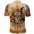 Sugar Skull Polo Shirt Rose Sugar Skull Vintage - Wonder Print Shop