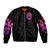 Thunder Skull Sleeve Zip Bomber Jacket I May Be Not Perfect But At Least I'm Not You - Wonder Print Shop