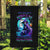 Witch Skull Garden Flag You Couldn't Handle Me Even With Intrustions - Wonder Print Shop