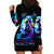 Witch Skull Hoodie Dress You Couldn't Handle Me Even With Intrustions - Wonder Print Shop