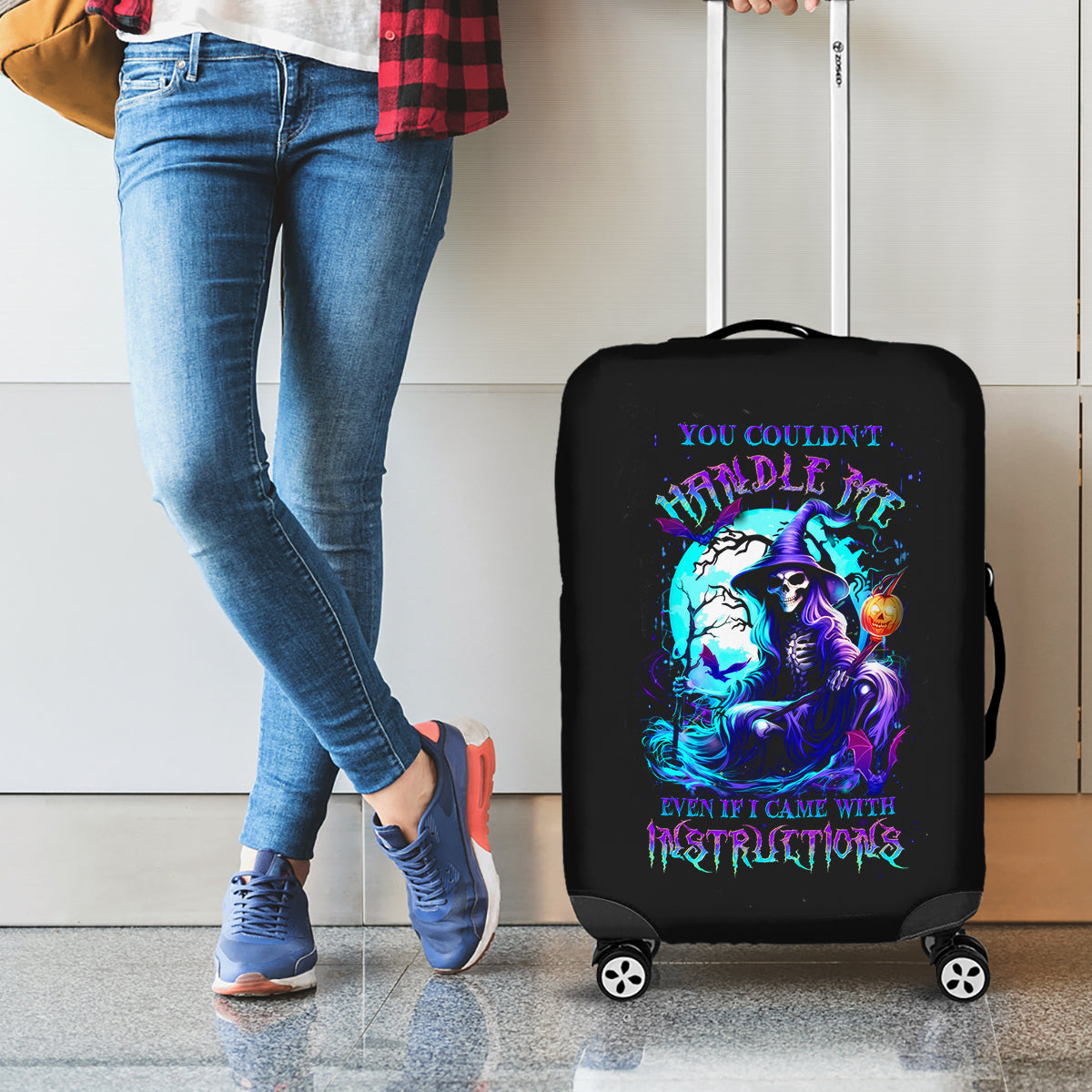 witch-skull-luggage-cover-you-couldnt-handle-me-even-with-intrustions