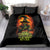 Witch Skull Bedding Set Zero Fucking Given - Wonder Print Shop