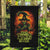 Witch Skull Garden Flag Zero Fucking Given - Wonder Print Shop