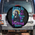 Witch Skull Spare Tire Cover Bitch I'm Not A Princess I'm The Fucking Queen - Wonder Print Shop