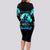 Witch Skull Long Sleeve Bodycon Dress Come With Us And You Will See Our Halloween - Wonder Print Shop