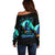 Witch Skull Off Shoulder Sweater Come With Us And You Will See Our Halloween - Wonder Print Shop